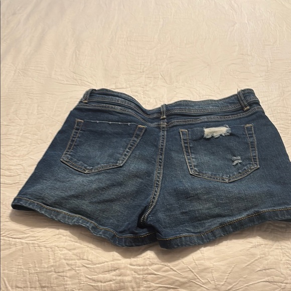 Denim Mini Skort - Picture 8 of 11